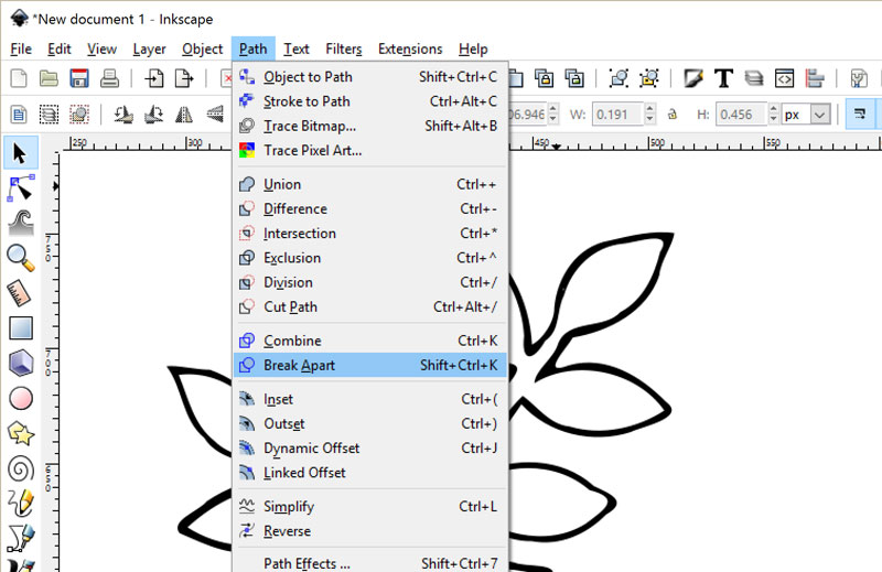 How to: make an SVG vector file in InkScape (free) from a hand drawing - the quick way