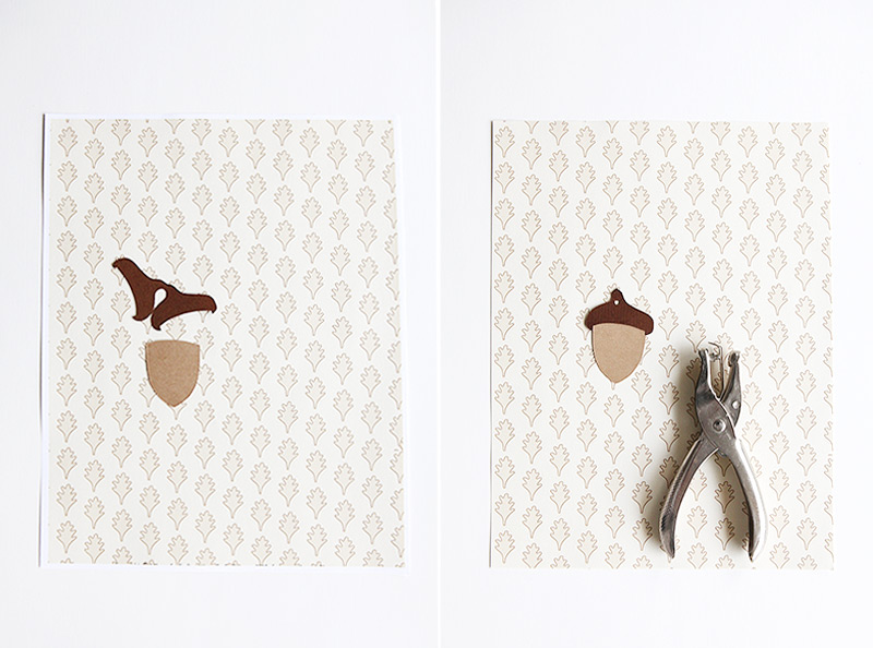 Acorn gift wrap 2