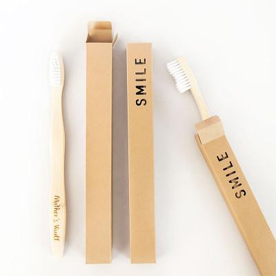 SMILE single wrap box for bamboo toothbrush